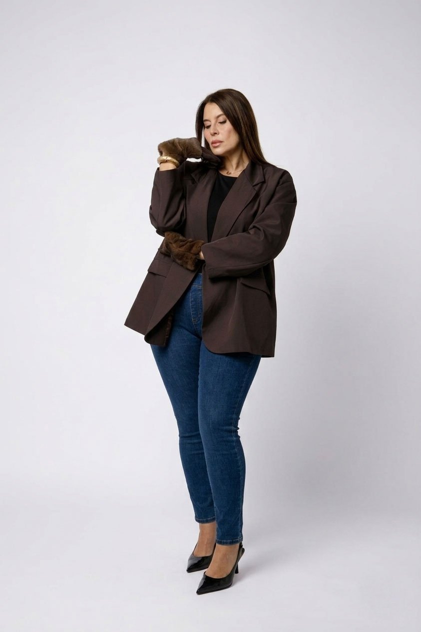 jegging blazer oversize