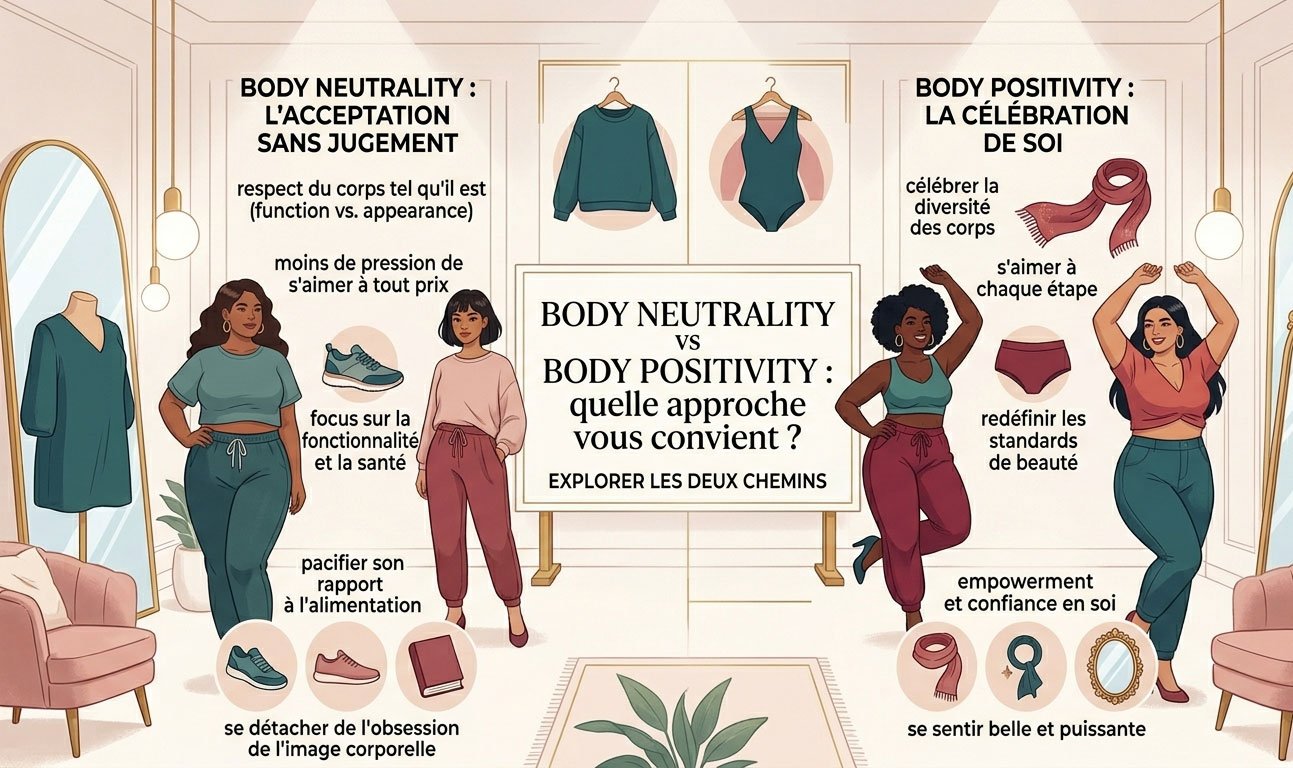 Body neutrality vs body positivity : quelle approche vous convient ? 1 body neutrality