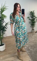 Robe imprimé floral - MÉLANIE