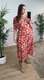 Robe imprimé floral - MÉLANIE – Image 2