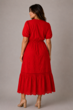 Robe coton broderie - CARMEN – Image 5