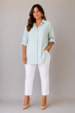 Chemise rayure élégante - SANTORIN – Image 2