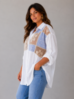 Chemise avec broderie - SOFIA – Image 2