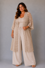 GILET KIMONO DENTELLE - IBIZA – Image 2