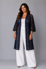 GILET KIMONO DENTELLE - IBIZA – Image 4