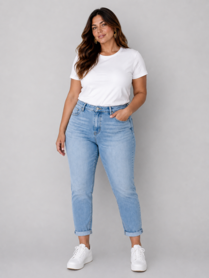 Jean Eden mom fit -