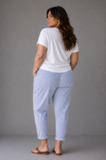 Pantalon à fines rayures - DEAUVILLE – Image 3