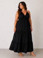 Robe longue col halter - STELLA – Image 2