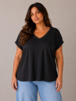 T-shirt col V - KIM