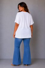 T-shirt avec poche jean - AZUR – Image 3