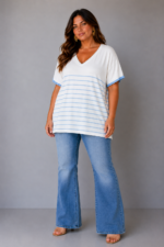 T-shirt à rayures - RIVIERA – Image 4