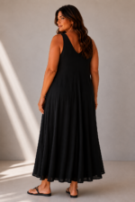 Robe longue noire - FIONA – Image 3