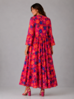 Robe longue à fleurs - ROSALIA – Image 4