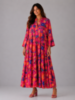 Robe longue à fleurs - ROSALIA – Image 3