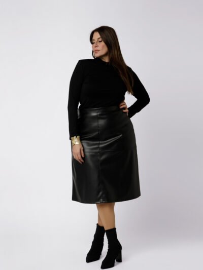 Jupe simili-cuir - LINDA