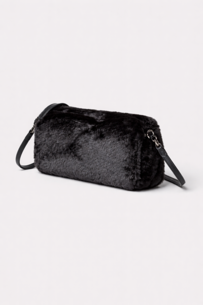 Sac Faustine noir lanière