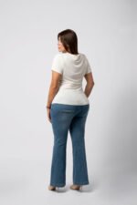 T-shirt col rond - BIANCA – Image 3