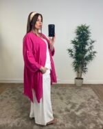 Kimono lin/coton KELLY grande taille