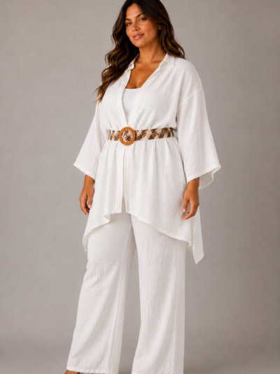 Ceinture Élastique Effet Raphia - SAHARA