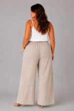 Pantalon ALMA beige - dos