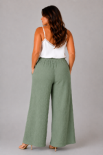 Pantalon ALMA kaki - dos