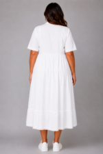 Robe blanche Rio - dos