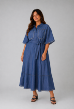 Robe denim Rio - face