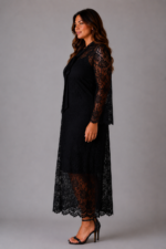 Robe dentelle Victoria - profil