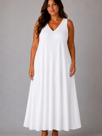 Robe longue Fiona - face