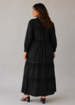 Robe noire Joyce - dos