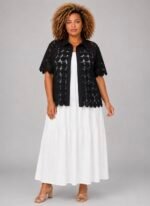 Blouse chemisier noire - TESSA
