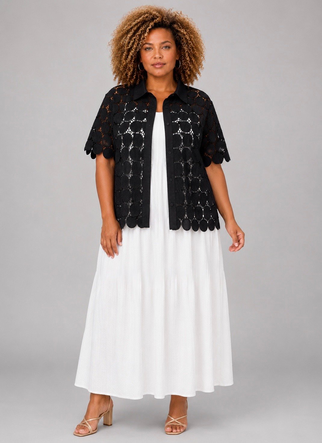 Blouse chemisier noire - TESSA Blouse chemisier noire - TESSA