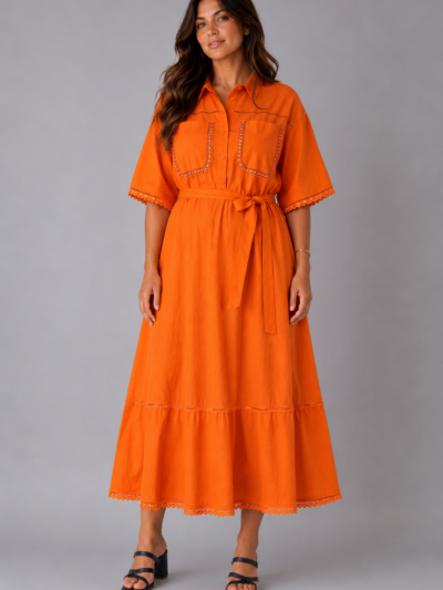 Robe orange - RIO