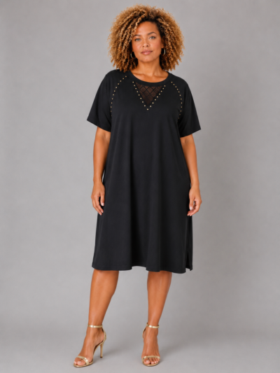 Robe t-shirt à clous - IVY