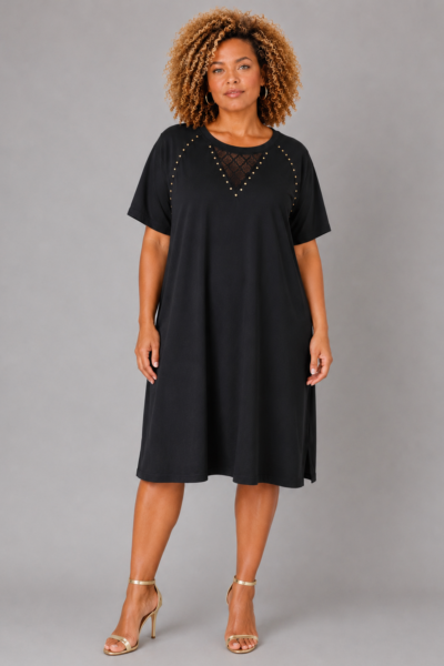 Robe t-shirt à clous - IVY