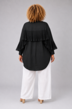 Chemise volantée coton - ISIS