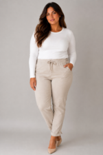 Pantalon beige - MAGIQUE